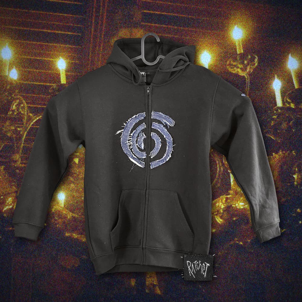 Batch 7: Oops Zip-Up Hoodie with Swirl L 19/21