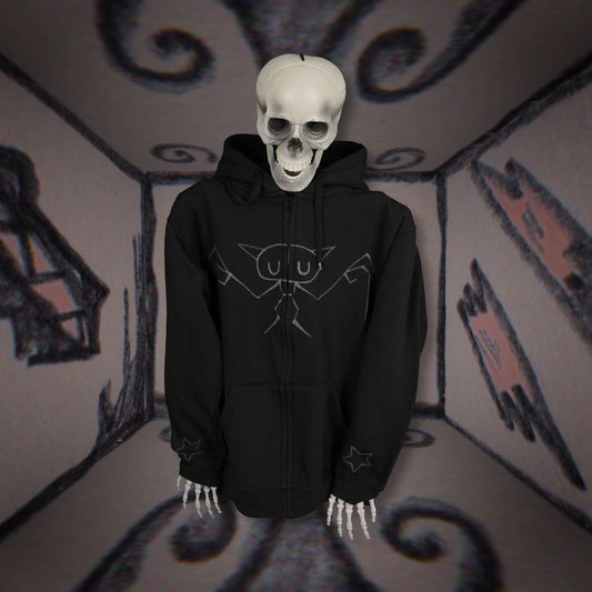 Batch 2: Afterlife - M12 Black Zip-up Hoodie