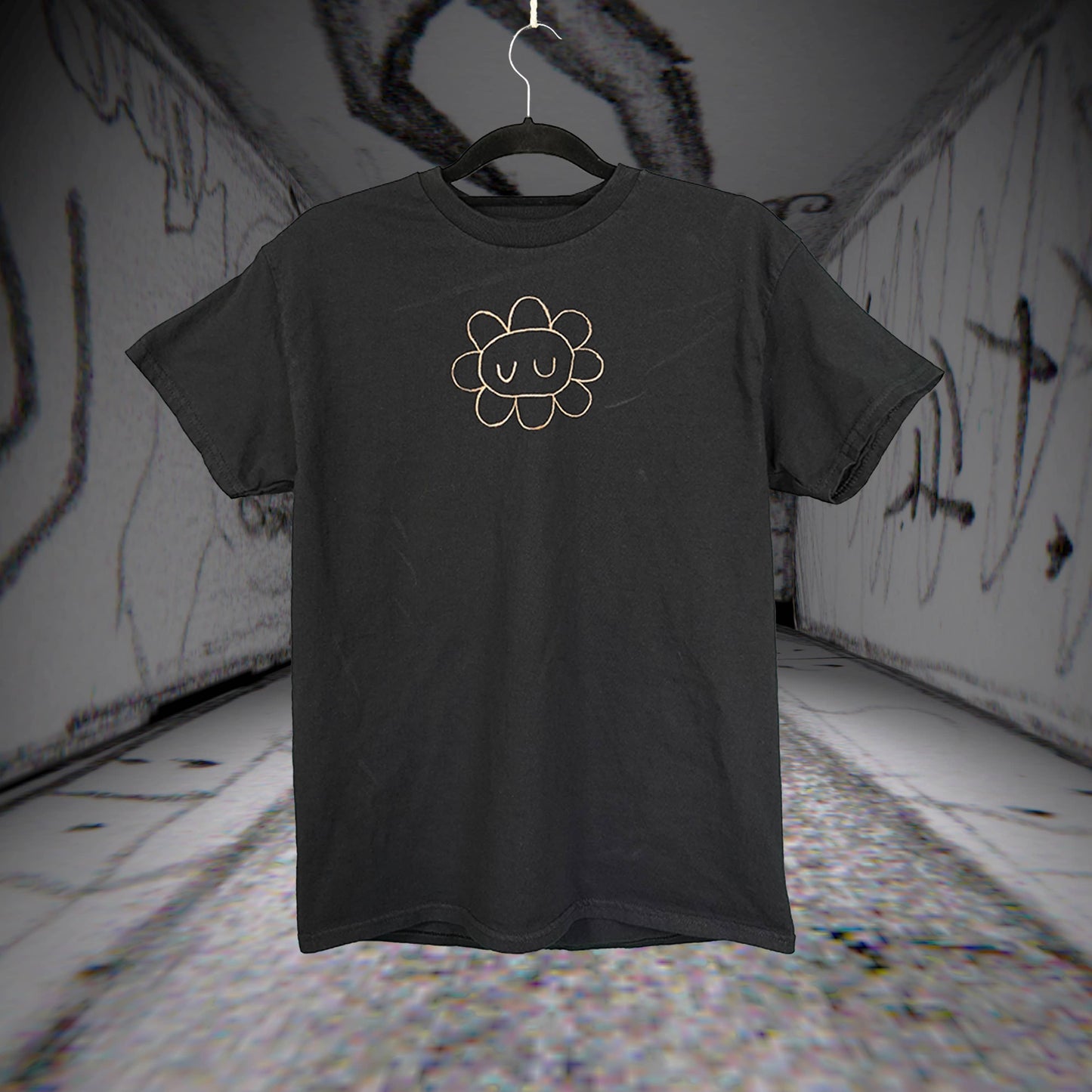 Nightmare Bloom - Black T-shirt M