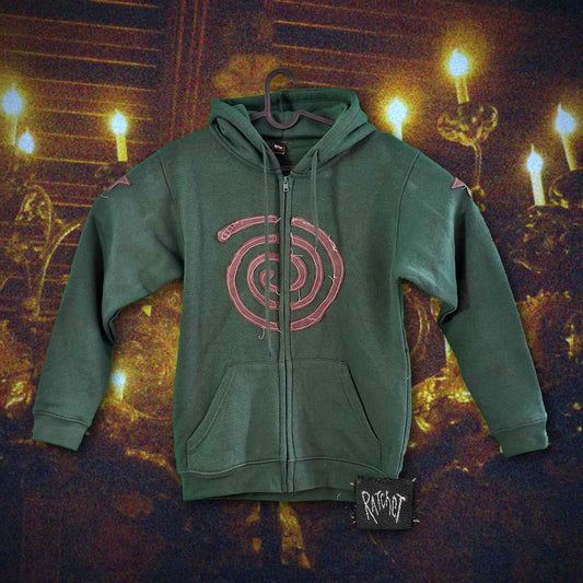 Batch 7: Oops Zip-Up Hoodie with Swirl S 16/21