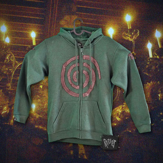 Batch 7: Oops Zip-Up Hoodie with Swirl S 17/21