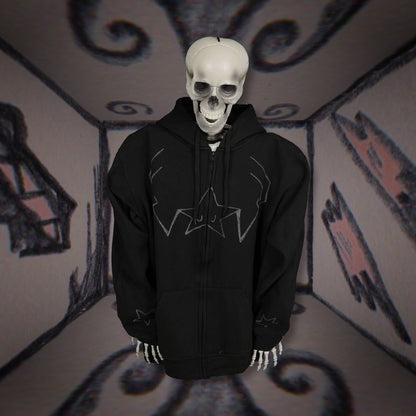 Batch 2: Afterlife - L3 Black Zip-up Hoodie