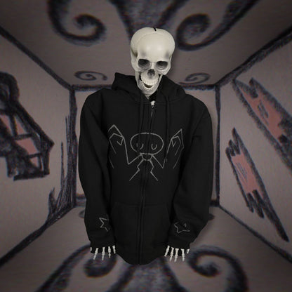 Batch 2: Afterlife - L5 Black Zip-up Hoodie