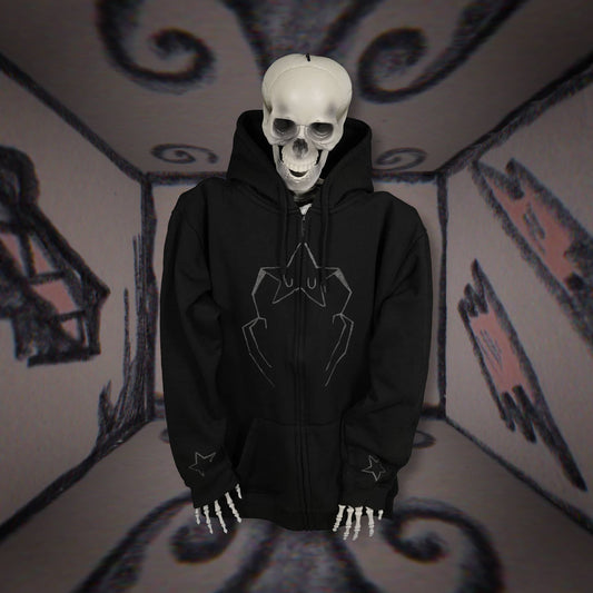 Batch 2: Afterlife - L8 Black Zip-up Hoodie