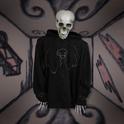 Batch 2: Afterlife - M1 Black Zip-up Hoodie