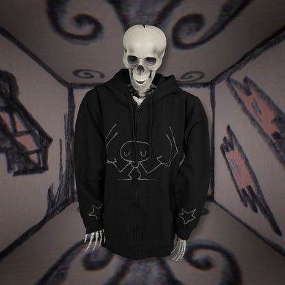 Batch 2: Afterlife - M13 Black Zip-up Hoodie