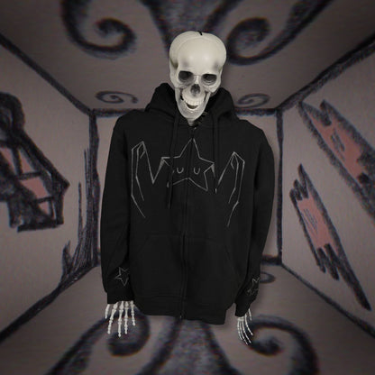 Batch 2: Afterlife - M4 Black Zip-up Hoodie