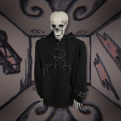 Batch 2: Afterlife - M7 Black Zip-up Hoodie