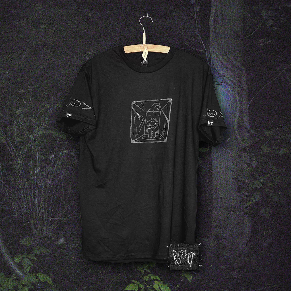 Batch 4: Grave Black T-Shirt M Unisex 11/15