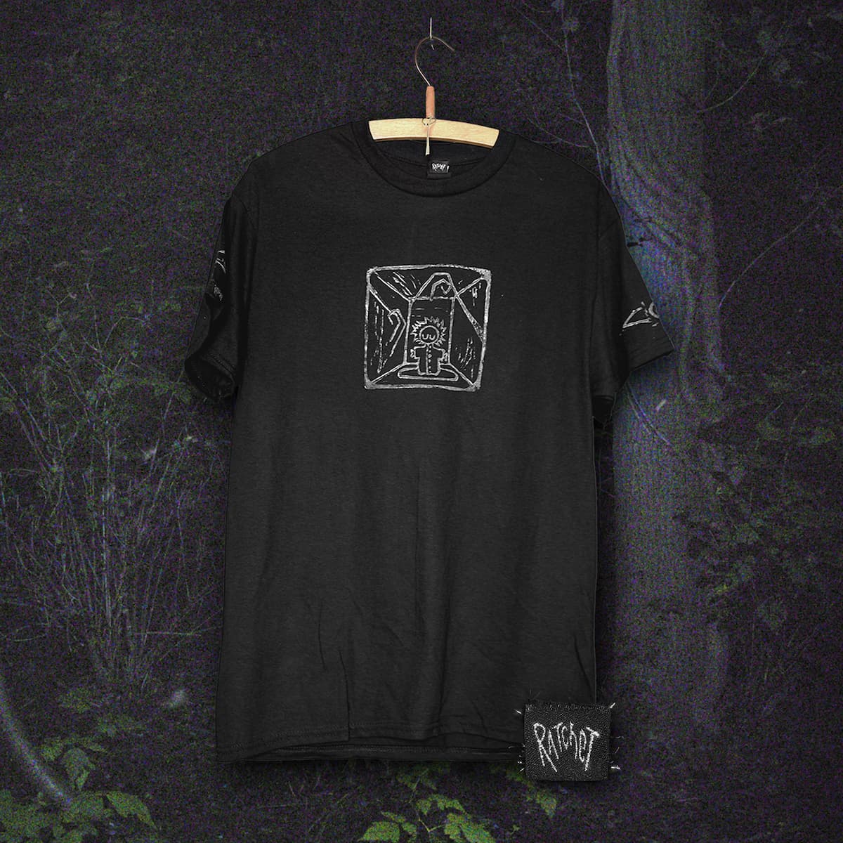 Batch 4: Grave Black T-Shirt M Unisex 14/15